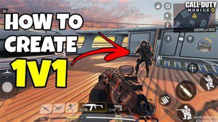 How do you 1v1 in call of duty mobile