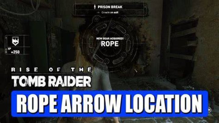 How to make rope arrows in rise of the tomb raider