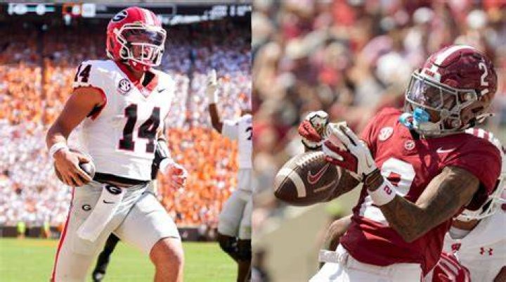 What channel does alabama georgia game come on