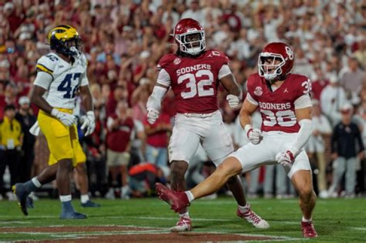 What channel is oklahoma football game on