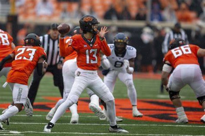 What channel is oklahoma state football game on