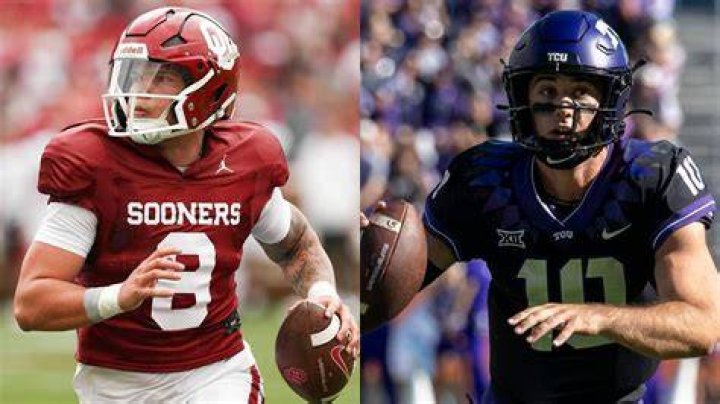 What channel is ou vs tcu game on