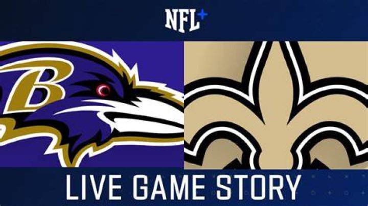 What channel is ravens saints game