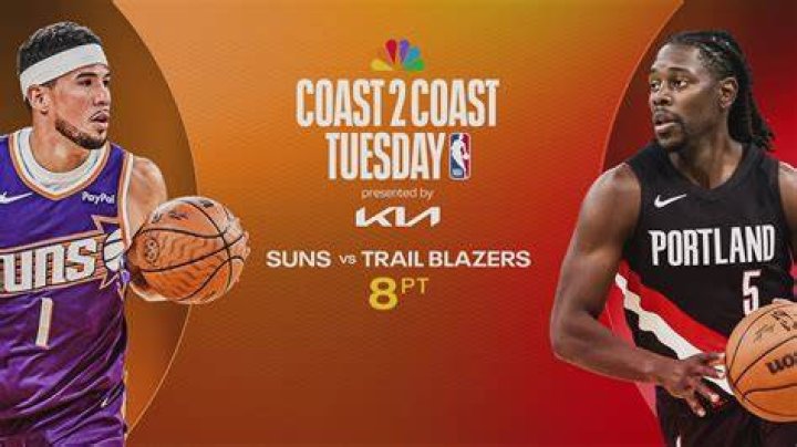 What channel is the blazer game on tonight