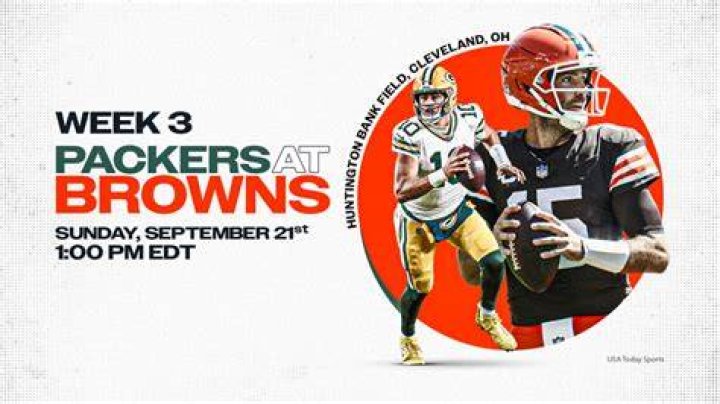 What channel is the browns packers game on