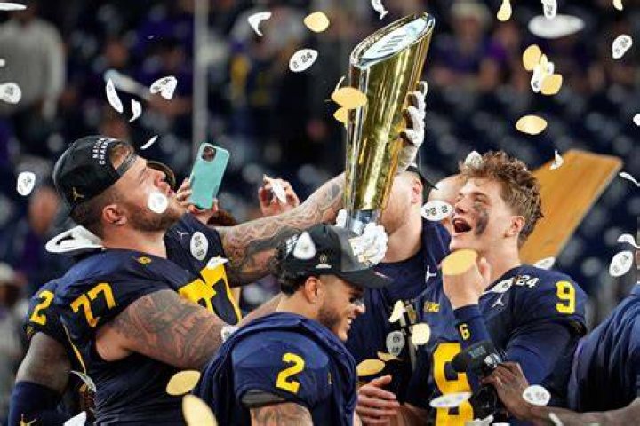 What channel is the championship college football game on