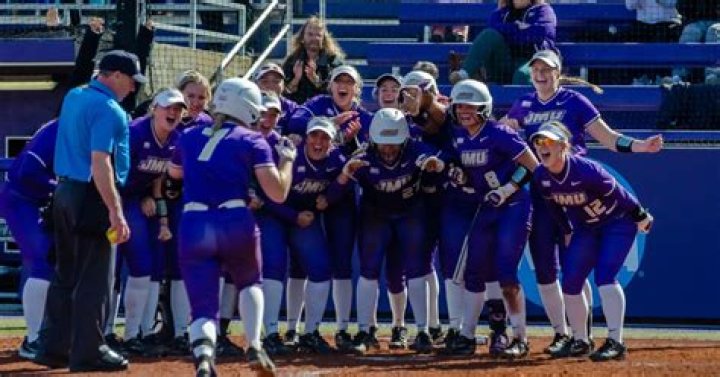 What channel is the jmu softball game on