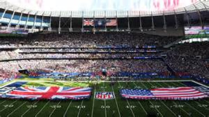 What channel is the london football game on