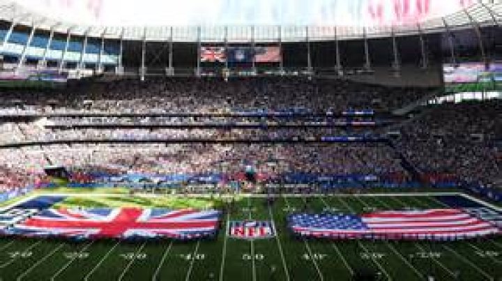 What channel is the london nfl game on