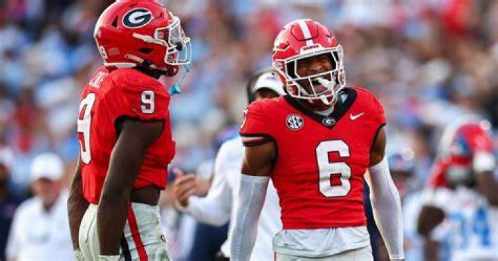 What channel is the michigan and georgia game on