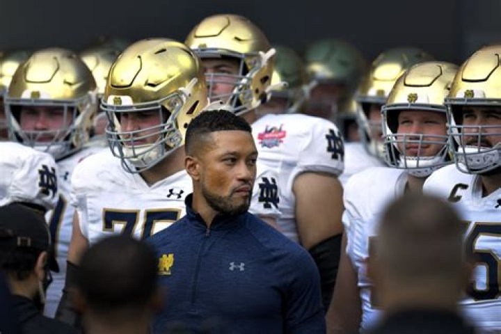 What channel is the nd football game on