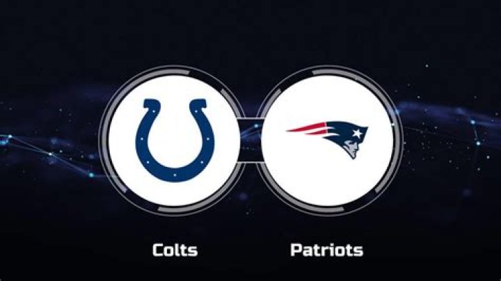What channel is the patriots and colts game on