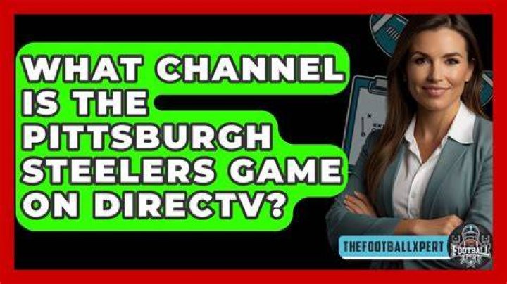 What channel is the steelers game on directv