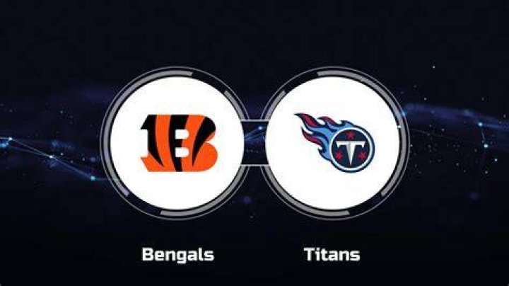 What channel is the titans and bengals game on