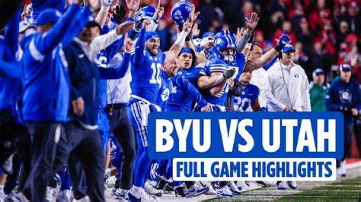What channel is the utah byu game on