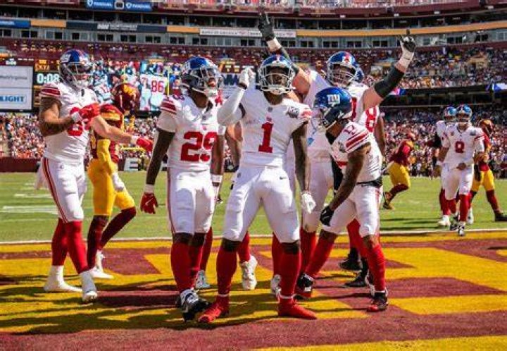 What channel is the washington giants game on