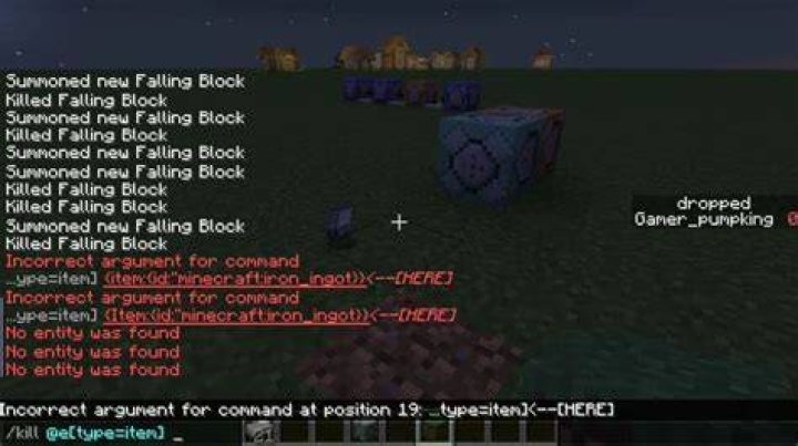 What is the command to kill all mobs in minecraft