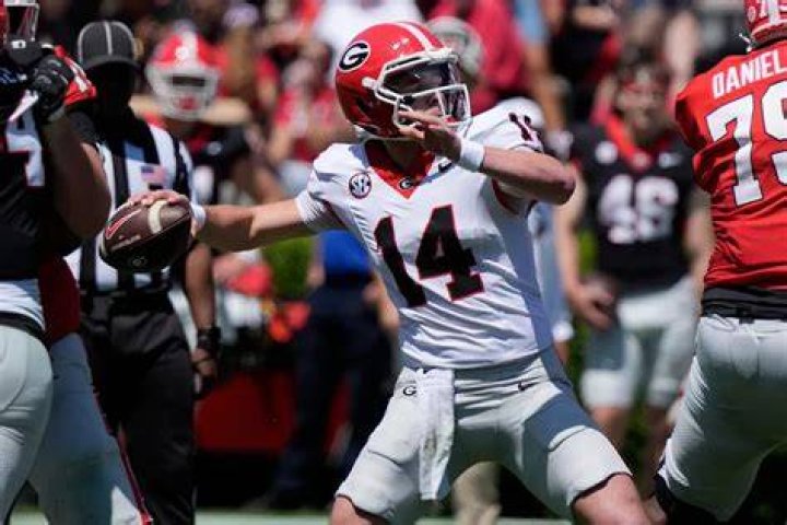 What tv channel is the georgia game on
