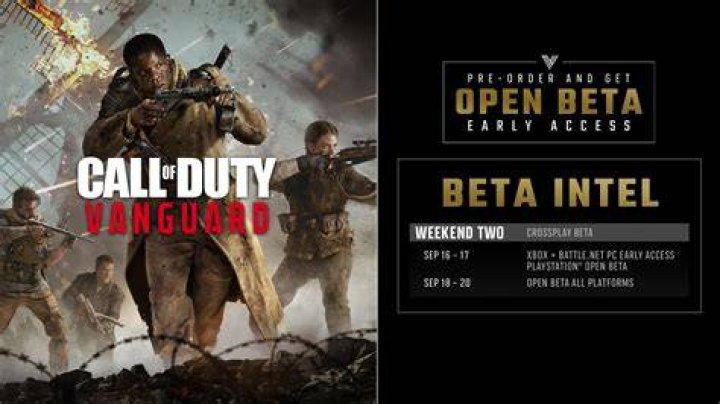 When is the open beta for call of duty vanguard