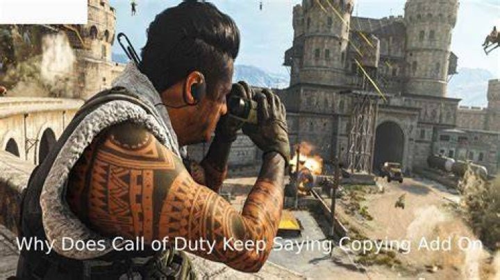 Why does call of duty keep copying add-on